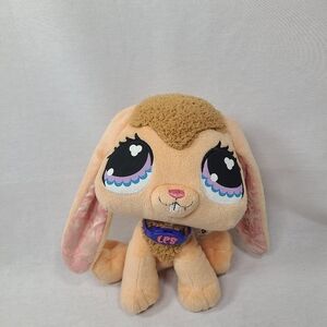 Littlest Pet Shop VIP Bunny Rabbit Plush 2007 Hasbro Stuffed Animal
